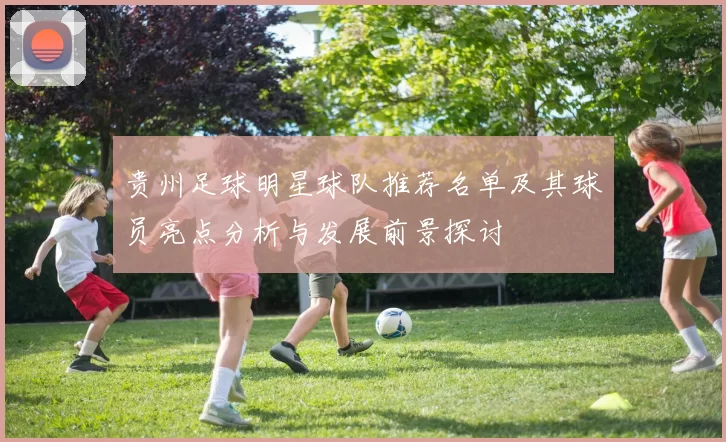 贵州足球明星球队推荐名单及其球员亮点分析与发展前景探讨